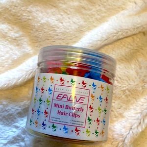 Butterfly hair clips (assorted)